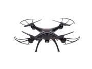 2.4G 4CH 6-Axis Gyro R/C Quadcopter RTF Drone with HD 2.0MP Camera Throwing Flight Headless Mode and 3D Eversion - Black