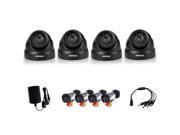 ANNKE® Hi resolution CMOS 900TVL IP66 Weatherproof CCTV Camera System Super Day Night Vision Surveillance Kit Pack of 4