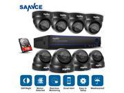 Sannce Security Camera System with 16CH 1080N DVR combine and 8*800TVL Surveillance cameras 1TB HDD