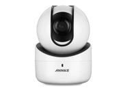 ANNKE 720p Wireless Wi Fi IP Camera 1.0Megapixel PT Camera Baby Monitor with 2 Way Audio and Remote Pan Tilt White