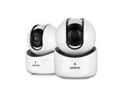 ANNKE 720P Wireless Wi Fi Camera with 2 Way Audio and Remote Pan Tilt 2 Pack