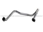 aFe Power 48 46208 Twisted Steel; Y Pipe Exhaust System Fits 12 14 Wrangler JK