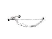 aFe Power 48 06207 Twisted Steel Y Pipe Exhaust System Fits 12 14 Wrangler JK