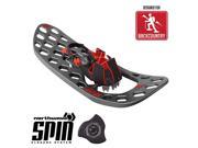 Yukon Charlie s Carbon Flex Spin Snowshoes 1 size for all Black Red