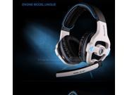Brand Sades 903 Professional Gaming Headset 7.1 Channel USB Headphone With Mic Remote Control Headphones For Computer Gamers
