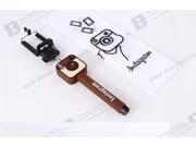 Extendable Self Portrait CC Selfie Stick Handheld Monopod Wireless Bluetooth Remote Shutter Control for IOS Android Phone