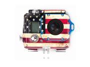 American Flag case Sticker for gopro HD Hero 3 housing