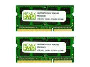NEMIX RAM 8GB 2 X 4GB DDR3 PC3 8500 SODIMM Memory for Apple MacBook MacBook Pro 2008 2010