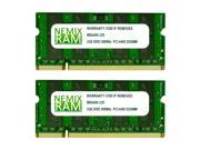 NEMIX RAM 4GB 2 X 2GB DDR2 800MHz PC2 6400 SODIMM Memory for Apple iMac Core 2 Duo Mid 2008