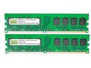 4GB 2 X 2GB DDR2 667MHz PC2 5300 240 pin Memory RAM DIMM for Desktop PC
