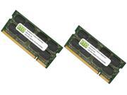 2GB 2X1GB DDR 266MHz PC2100 200 pin SODIMM Laptop Memory RAM