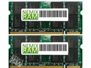 4GB 2 x 2GB DDR2 800MHz PC2 6400 200 pin 1.8V 2Rx8 Laptop Memory RAM Module
