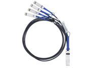 Cisco QSFP 4SFP10G CU1M compatible 40G QSFP to 4x10G SFP Passive DAC cable