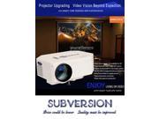 Mini LED Projector Full HD 1080P 3D Home Theater Projector Home Cinema For Video Games TV Movie Support HDMI VGA AV