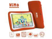 ProntoTec 7 inch WiMo C72R Android Tablet PC for Kids Android 4.4 KitKat OS Dual Core RK3026 Cortex A9 CPU Dual Cameras 4GB Wi Fi Orange SHIP FROM US