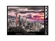 Seattle City Skyline 1000 Piece Puzzle by Eurographics