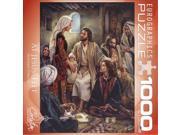 At Jesus Feet 1000 Piece Puzzle by Eurographics