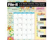 Ladybird File It Wall Calendar by Wells Street by LANG