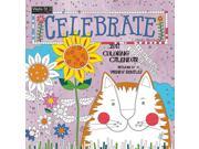 Coloring Celebrate Wall Calendar by Wells Street by LANG