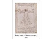 Leonardo e Michelangelo Poster Calendar Bilingual by Istituto Fotocromo Italiano