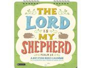 Lord is My Shepherd Mini Wall Calendar by Orange Circle Studios