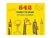 642 Things To Draw Desk Calendar by Chronicle Books