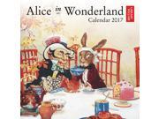 Alice in Wonderland Mini Wall Calendar by Flame Tree Publishing