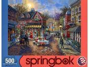 Cobblestone Village 500 Piece Puzzle by Springbok