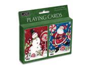 LANG Peppermint Christmas Playing Cards by Lang Companies