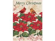 Poinsettia Large Flag by Lang Companies