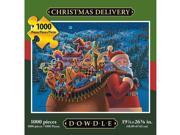 Christmas Delivery 1000 Piece Puzzle by Dowdle Folk Art
