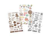 The Reset Girl Clear Stickers by Simple Stories