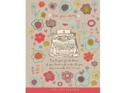 Floral Softcover Monthly Planner