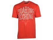 Jordan Men's Nike Soaring & Scoring Jumpman T-shirt-red-large