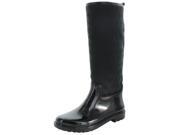 Michael Kors Blakeley Womens Embossed Leather Rainboots