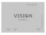 VISION TECHCONNECT HDBT 70M HDMI OVER TWISTED PAIR TRANSMITTER Transmits uncompr