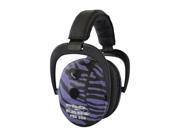 Pro Ear Pro 300 Wind Abatement Headset NRR 15 Purple Zebra