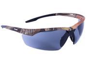 Forney 55436 Safety Glasses Conqueror with Camo Frame Gray Lens