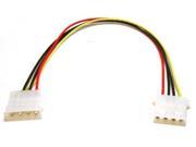 12 1 Foot 4 Pin Molex Male to Female Power Extension M F 1 Cable IDE Supply