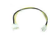 12 inch 4 Pin Molex to 4 Pin P4 Power Converter Adapter Cable Cord 12 in