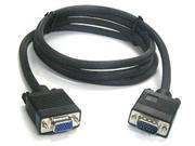3 Ft SVGA VGA Monitor Extension Cable M F Male to Female 3 Foot PC Video Cord