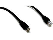 50 Foot Ethernet Network Patch Cable 50 ft Cat5e UTP Black by BattleBorn