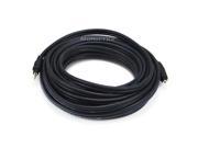 Monoprice 105592 35 Feet Premium Stereo Male to Stereo Female 22AWG Extension Cable Black