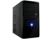 Ark Technology PN03 mATX Mini Tower PC Case with 500W PSU 2x 5.25in Bays Black
