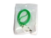 3 FT Green LED Lights Micro USB Charging Cable LBT8Q55 G