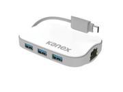Kanex K1813PX1EWT USB C 3Port Hub