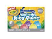 Crayola Metallic Colors Washable Kids Paint
