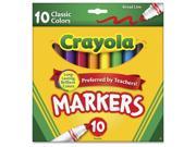 Crayola Classic Broad Line Markers