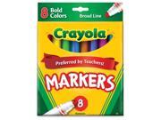 Crayola Regular Bold Colors Broad Line Markers