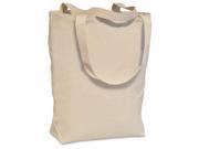 Canvas Bag 17 x16 1 2 x5 White